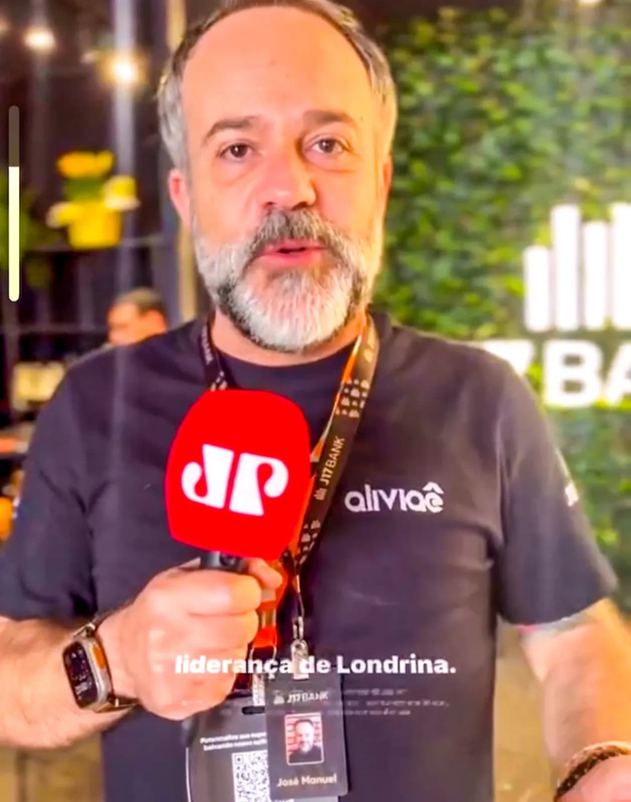 José Manuel Barbosa em entrevista à JP News Londrina