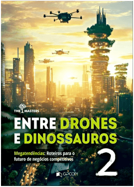 Capa do livro Entre Drones e Dinossauros 2
